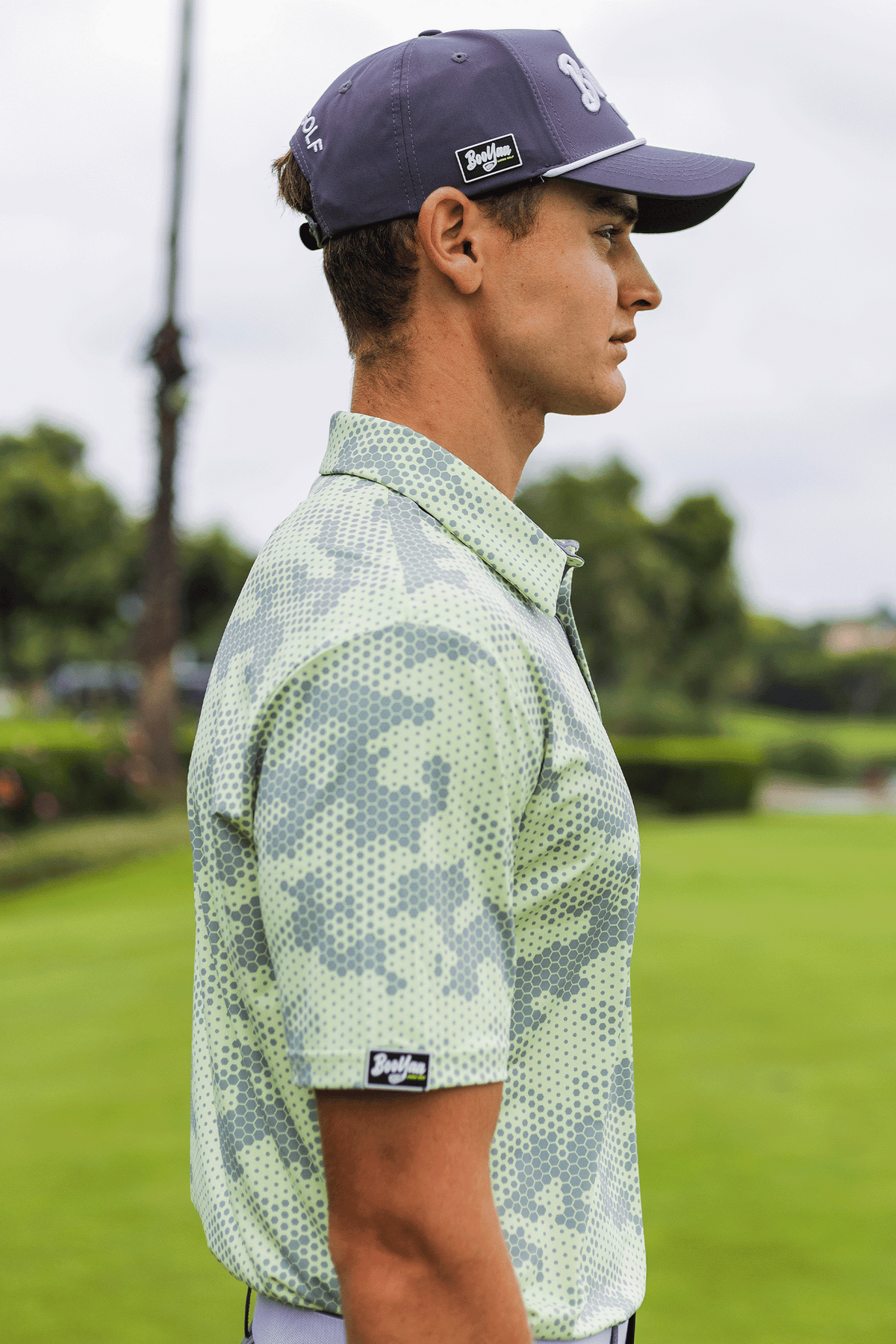 BooYaa Premium Golf Polo – Honeyflage Camo