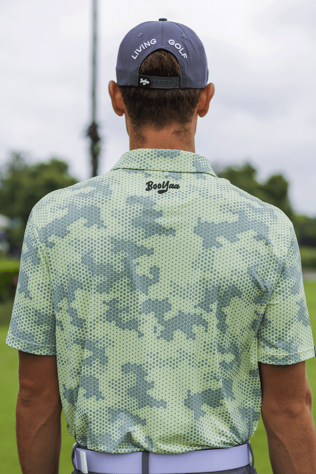 BooYaa Premium Golf Polo – Honeyflage Camo