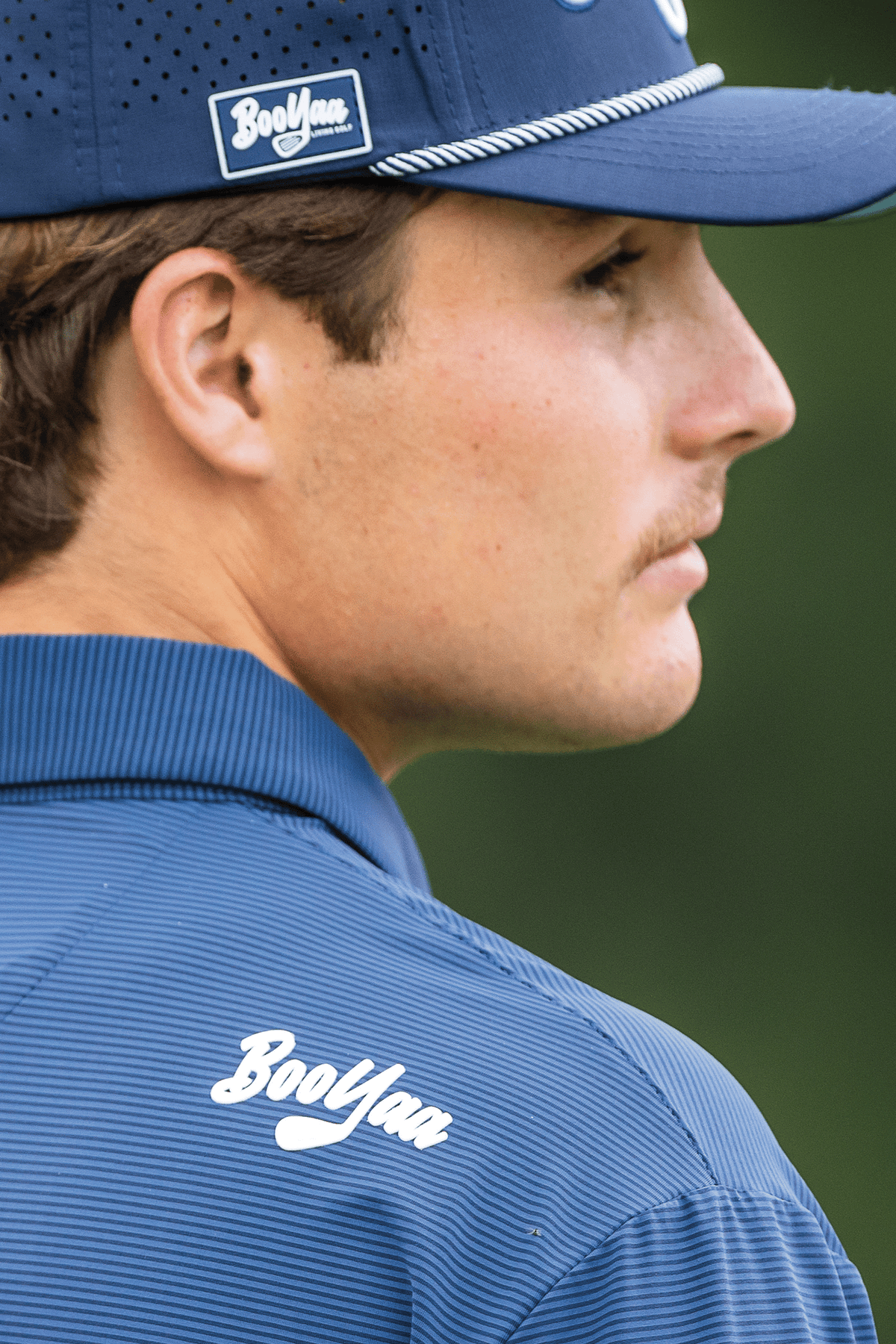 BooYaa Vintage Golf Polo – Oxford Navy