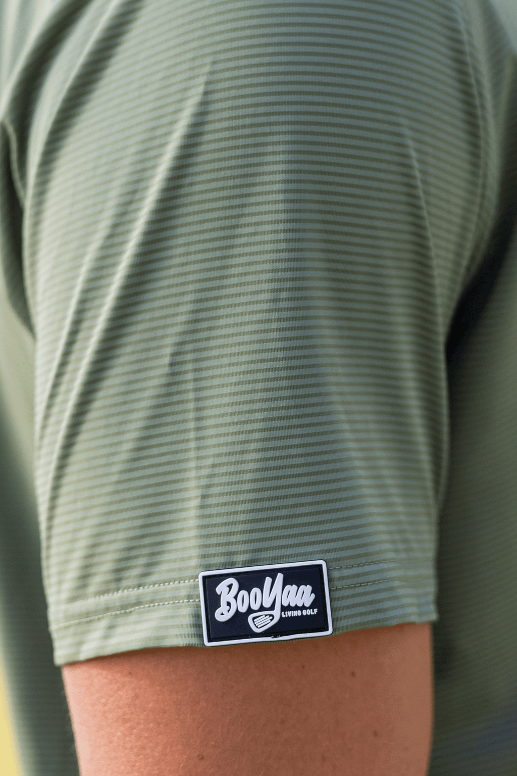 BooYaa Vintage Golf Polo – Army Sage Green