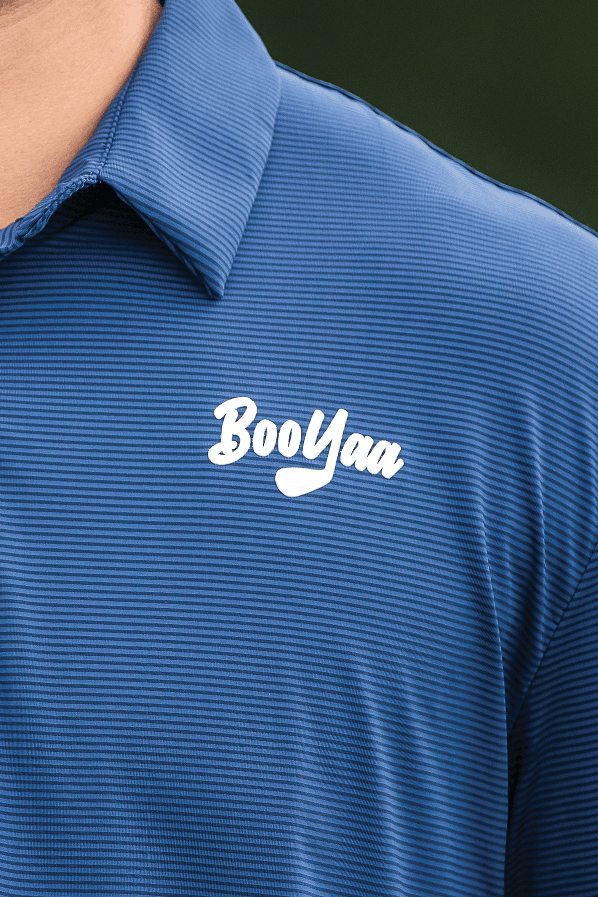 BooYaa Vintage Golf Polo – Oxford Navy