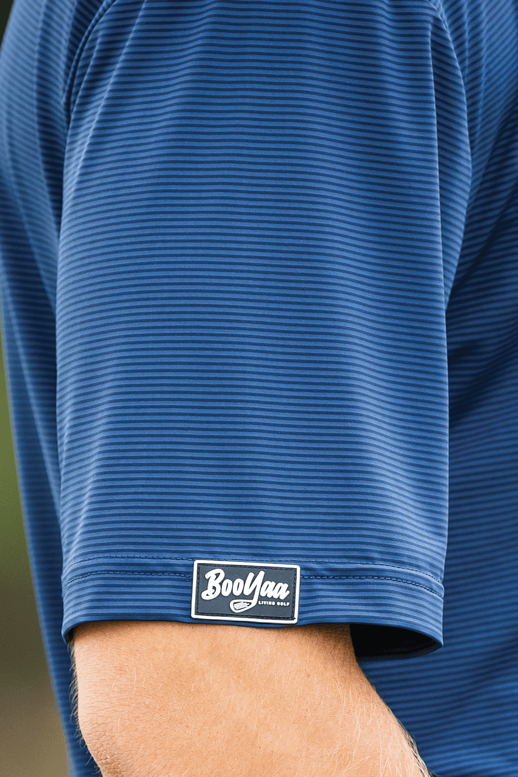 BooYaa Vintage Golf Polo – Oxford Navy