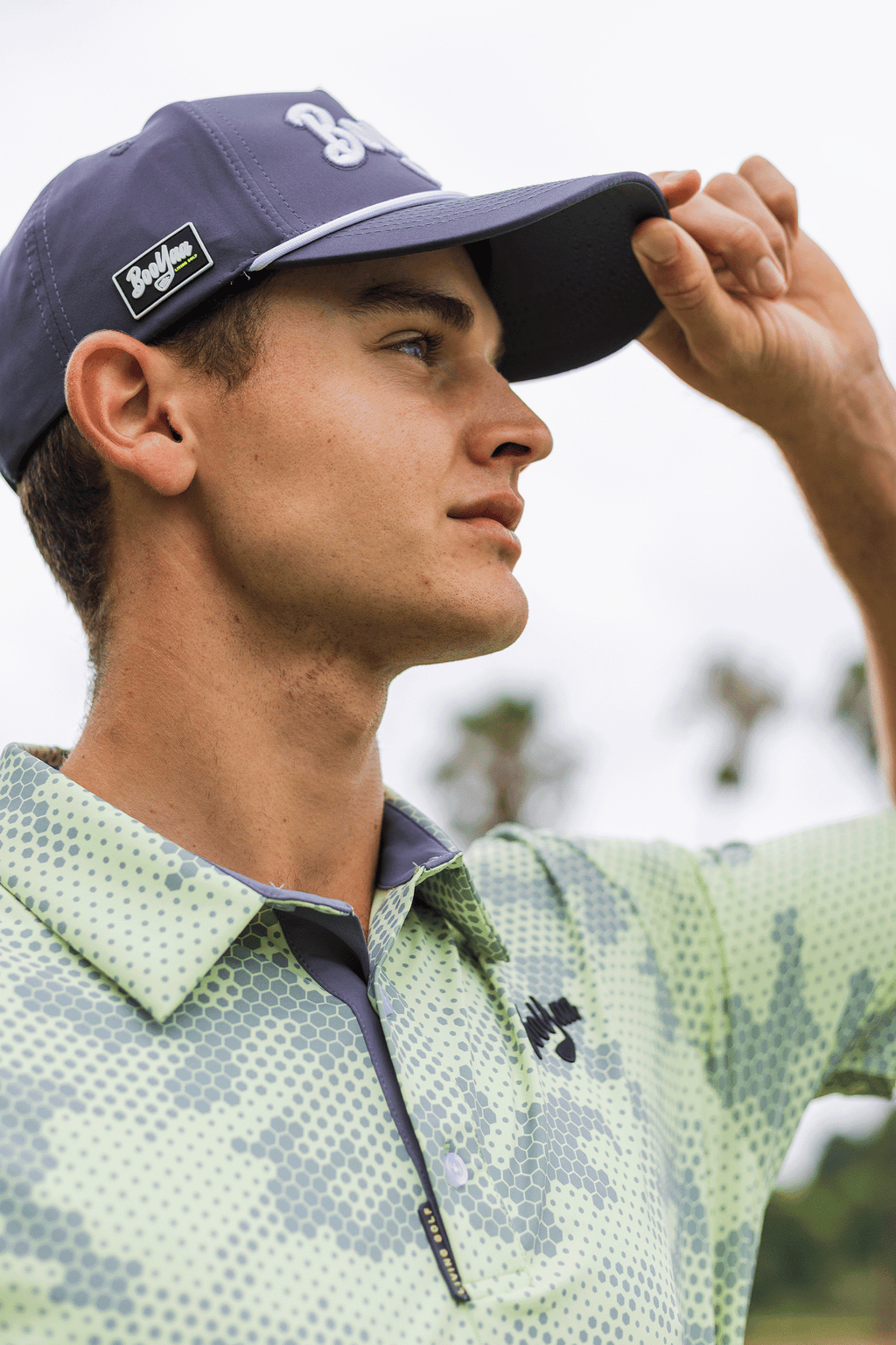 BooYaa Premium Golf Polo – Honeyflage Camo