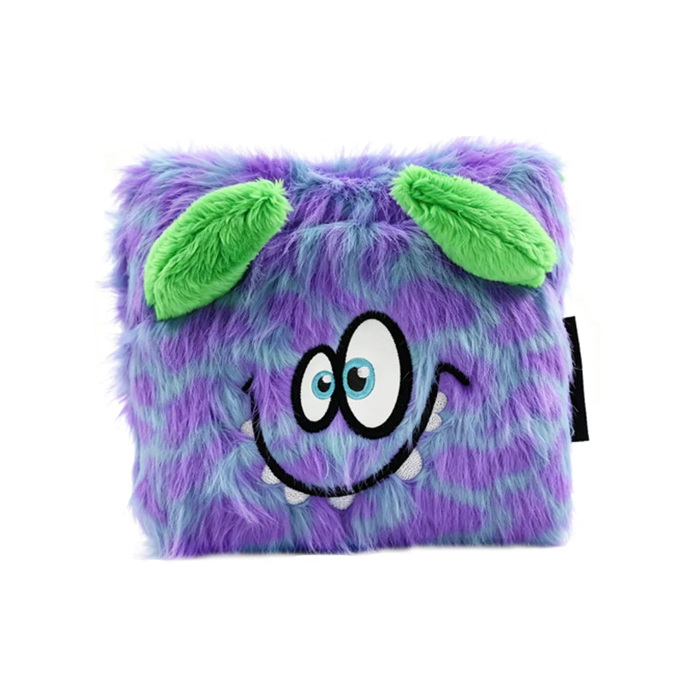 Monster Mallet Putter Cover – Purple & Green