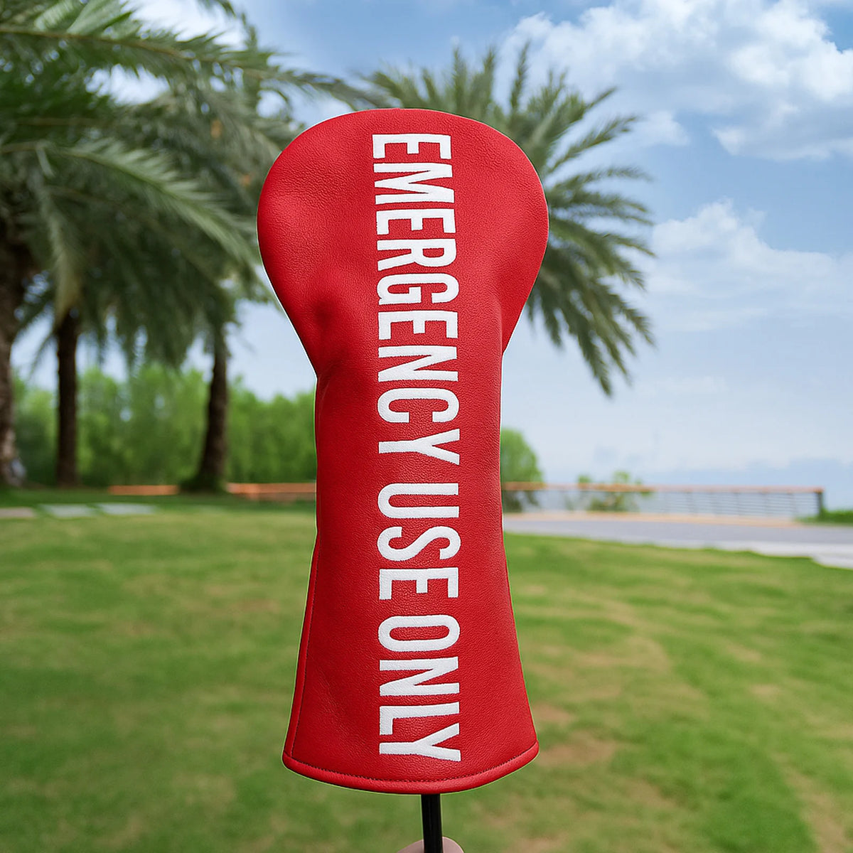 Emergency Use Only Headcover – Red