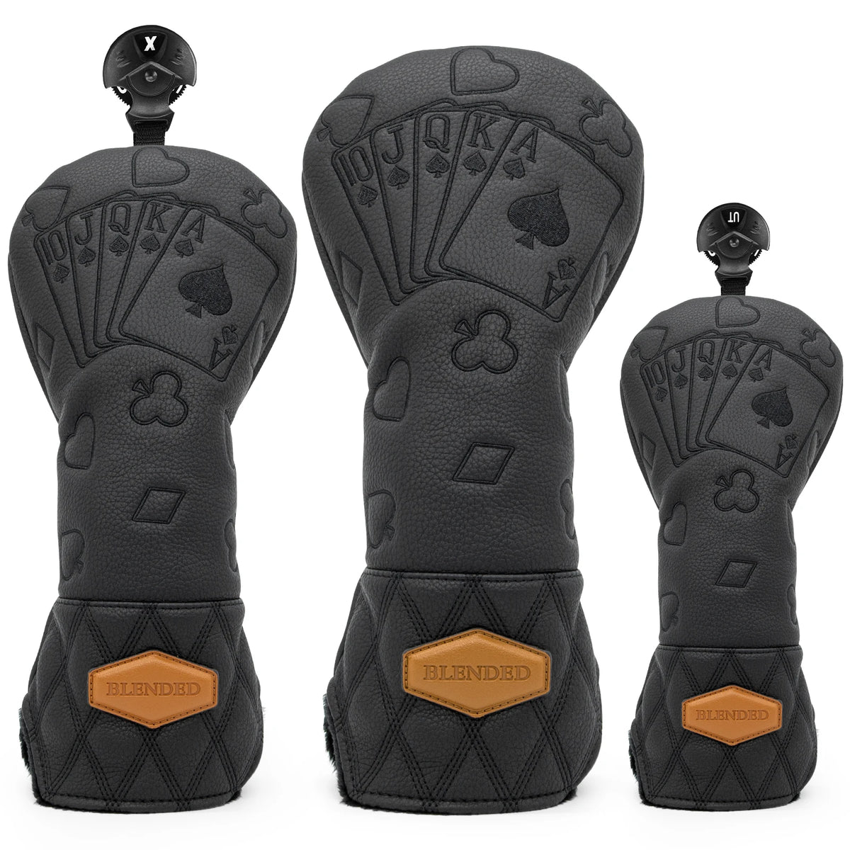 Royal Flush Headcover – Black