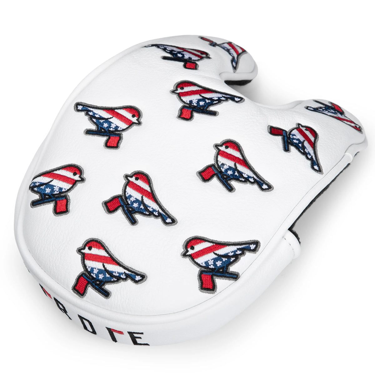 Birdie Mallet Putter Cover – White