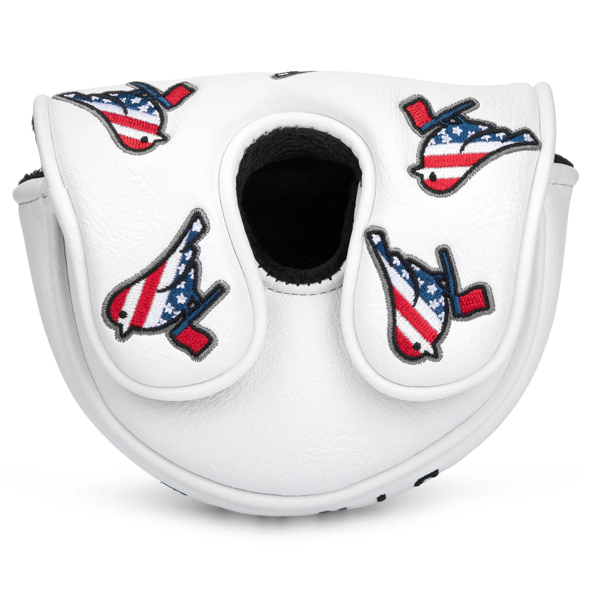 Birdie Mallet Putter Cover – White