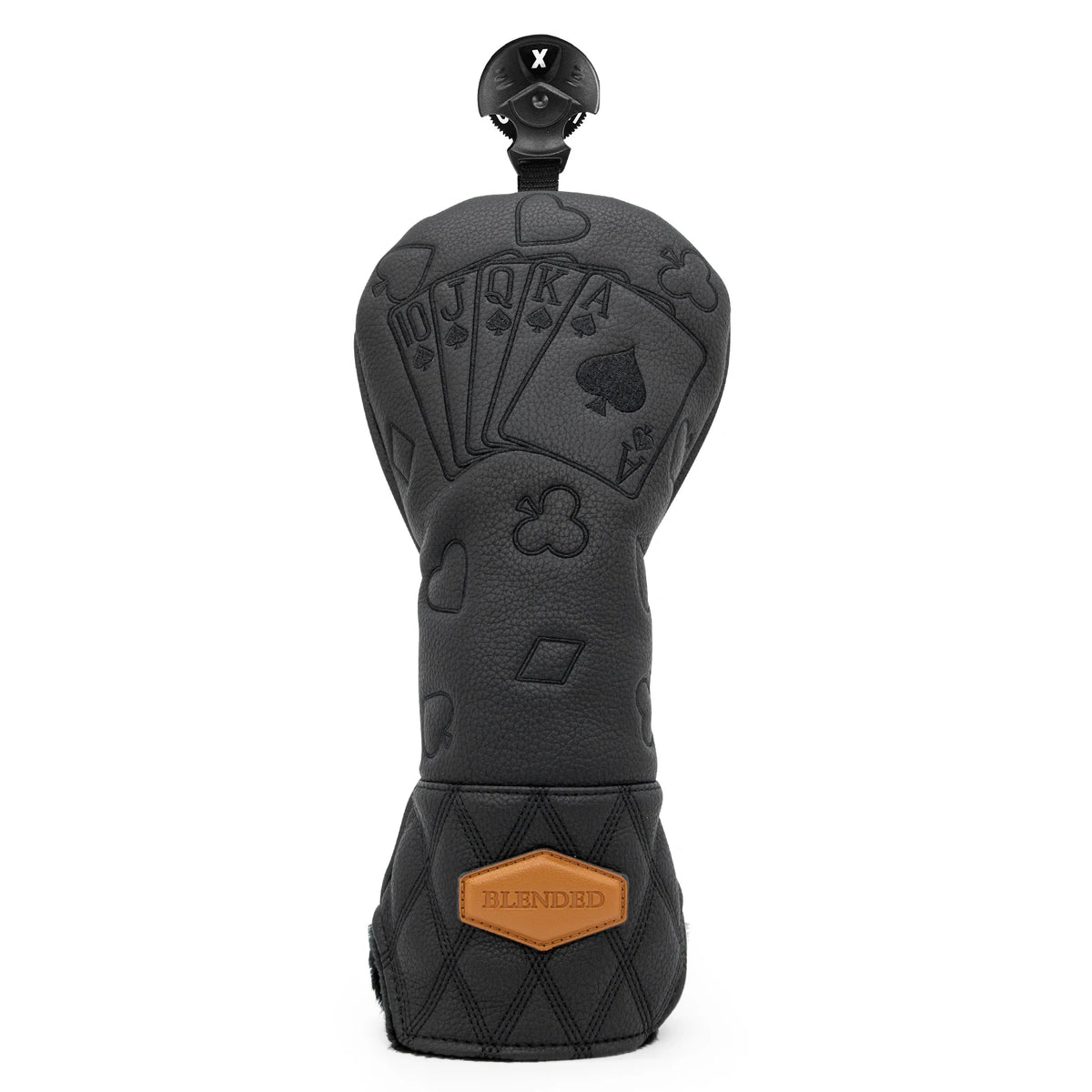 Royal Flush Headcover – Black