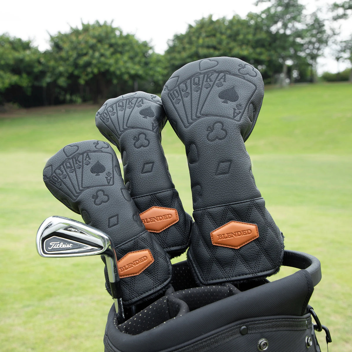 Royal Flush Headcover – Black