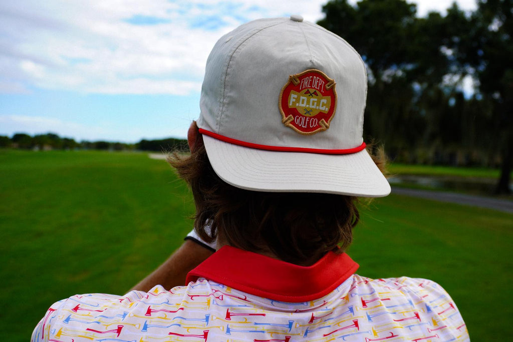 Bunker Rope Golf Hat – Fire Dept Golf Co.