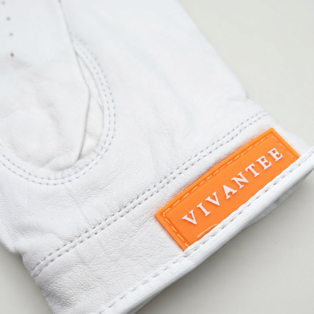 Pure White Men's Golf Glove
