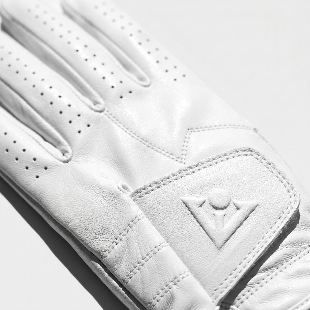 Pure White Men's Golf Glove