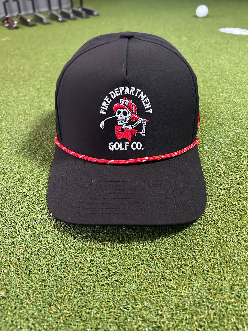 Skeleton Swing Golf Hat – Fire Dept Golf Co.