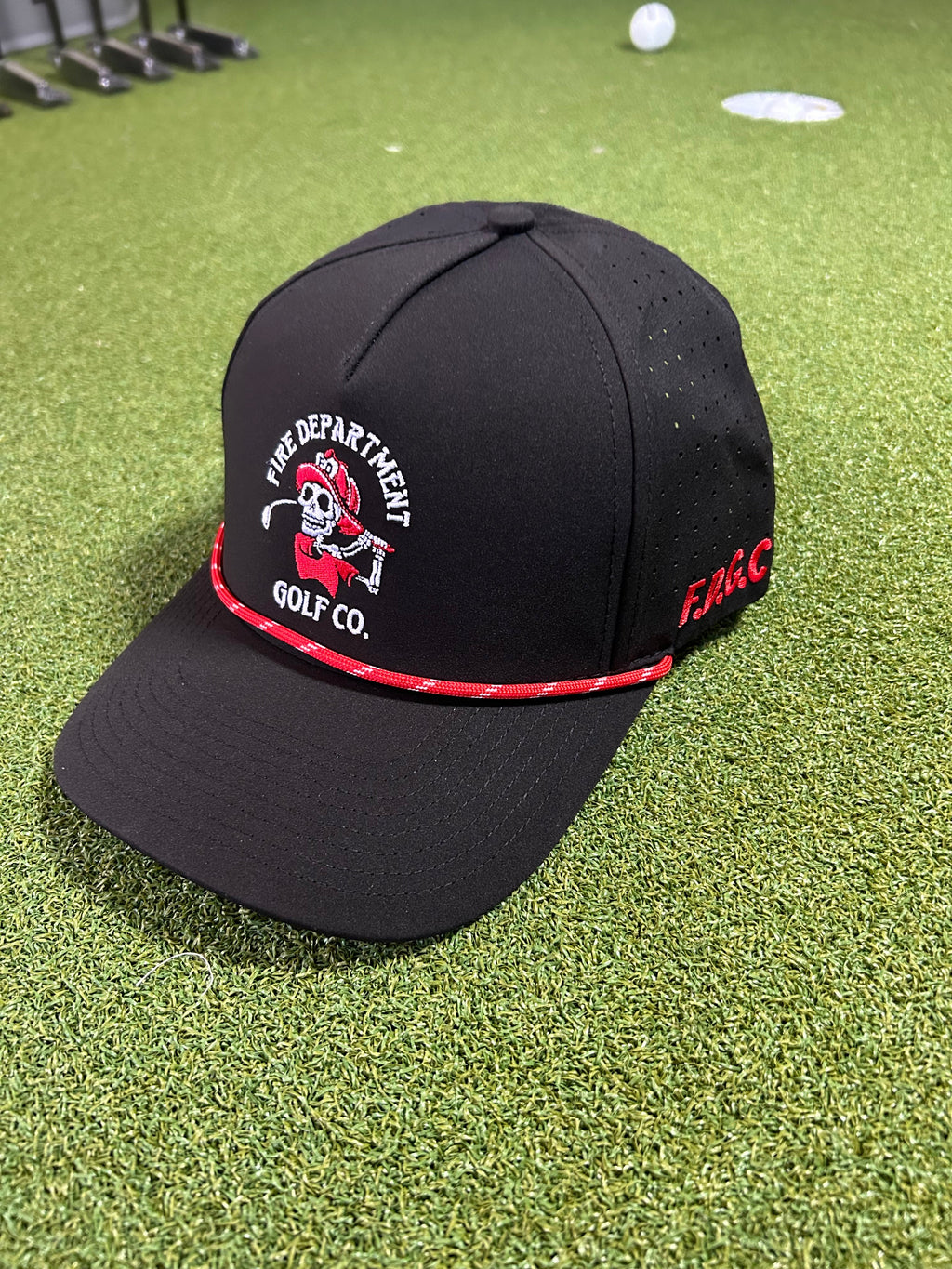Skeleton Swing Golf Hat – Fire Dept Golf Co.