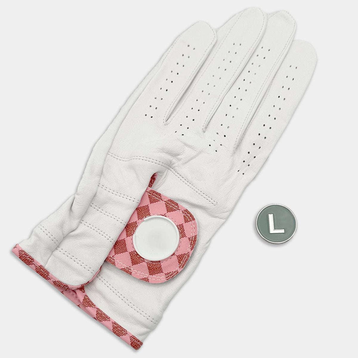 Soho Blush Men's Golf Glove – Pink