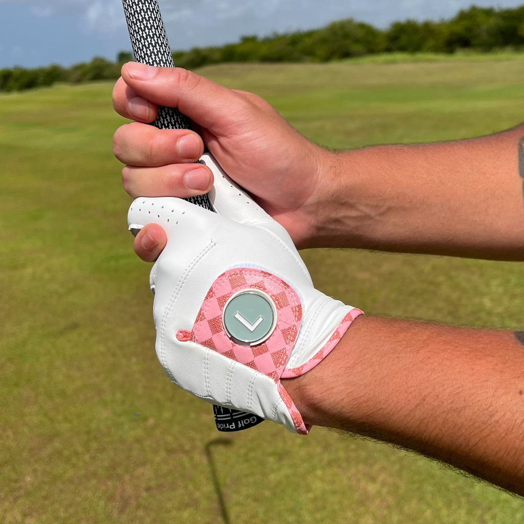 Soho Blush Men's Golf Glove – Pink