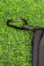 BooYaa Waffle Golf Towel – Black