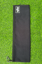 BooYaa Waffle Golf Towel – Black